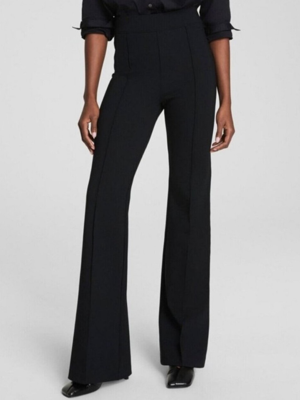 Spanx PerfectFit Ponte Flare Pant High Rise Black Extra Large - Picture 11 of 11